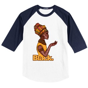 They Whispered To Her African Black History Month Funny Gift Baseball Sleeve Shirt