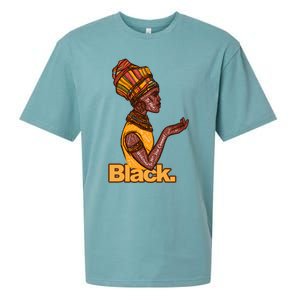 They Whispered To Her African Black History Month Funny Gift Sueded Cloud Jersey T-Shirt