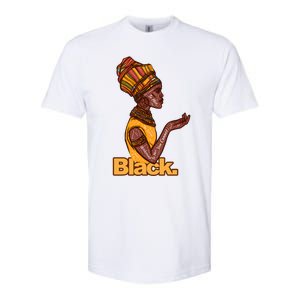 They Whispered To Her African Black History Month Funny Gift Softstyle CVC T-Shirt