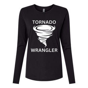 Tornado Wrangler Womens Cotton Relaxed Long Sleeve T-Shirt