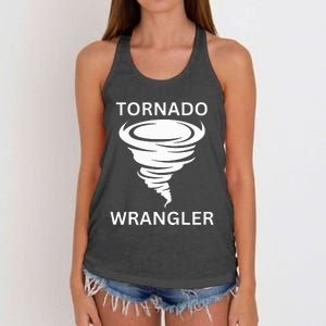 Tornado Wrangler Women's Knotted Racerback Tank