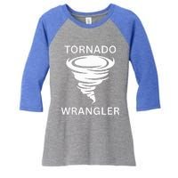 Tornado Wrangler Women's Tri-Blend 3/4-Sleeve Raglan Shirt