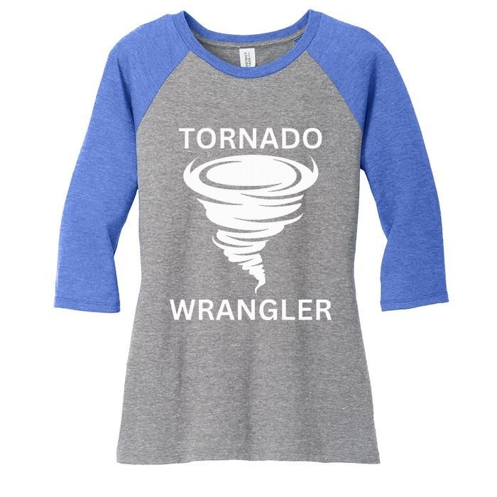 Tornado Wrangler Women's Tri-Blend 3/4-Sleeve Raglan Shirt