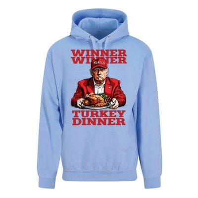 Trump Winner Turkey Dinner Thanksgiving Daddys Home Unisex Surf Hoodie