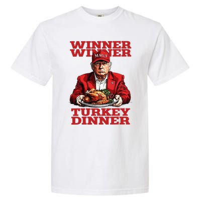 Trump Winner Turkey Dinner Thanksgiving Daddys Home Garment-Dyed Heavyweight T-Shirt