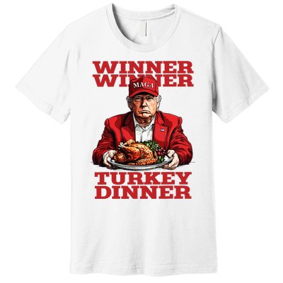 Trump Winner Turkey Dinner Thanksgiving Daddys Home Premium T-Shirt