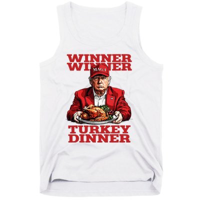 Trump Winner Turkey Dinner Thanksgiving Daddys Home Tank Top