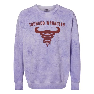 Tornado Wrangler Colorblast Crewneck Sweatshirt