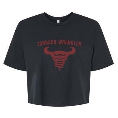 Tornado Wrangler Bella+Canvas Jersey Crop Tee