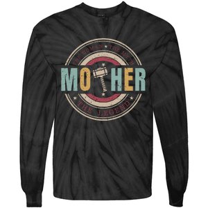 The Woman The Myth The Legend Mother Mother's Day Mathor Tie-Dye Long Sleeve Shirt