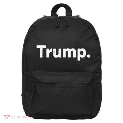 The Word Trump That Says Trump Sarcastic One Word Dot 16 in Basic Backpack