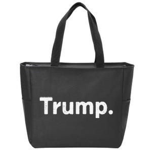 The Word Trump That Says Trump Sarcastic One Word Dot Zip Tote Bag