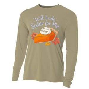 Thanksgiving Will Trade Sister For Pie Fall Cooling Performance Long Sleeve Crew