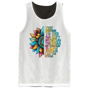 They Whispered To Her You CanT Withstand The Storm She Whispered Back I Am The Mesh Reversible Basketball Jersey Tank