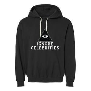 Train With Tish Ignore Celebrities Garment-Dyed Fleece Hoodie