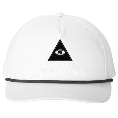 Train With Tish Ignore Celebrities Snapback Five-Panel Rope Hat