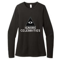 Train With Tish Ignore Celebrities Womens CVC Long Sleeve Shirt