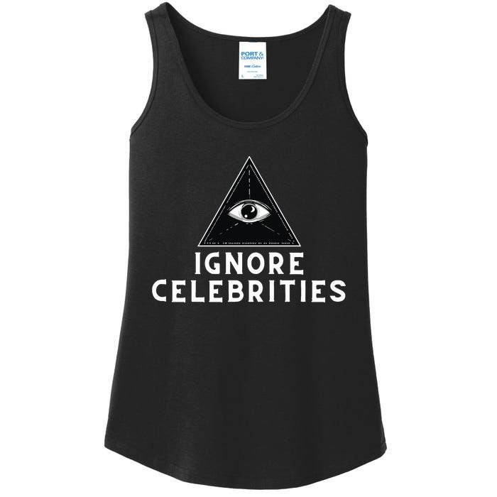 Train With Tish Ignore Celebrities Ladies Essential Tank