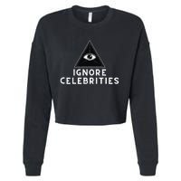 Train With Tish Ignore Celebrities Cropped Pullover Crew