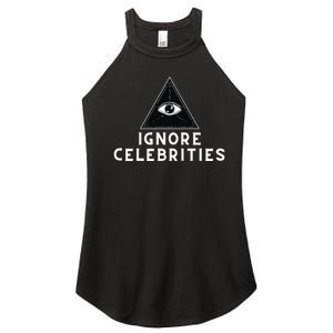 Train With Tish Ignore Celebrities Women's Perfect Tri Rocker Tank