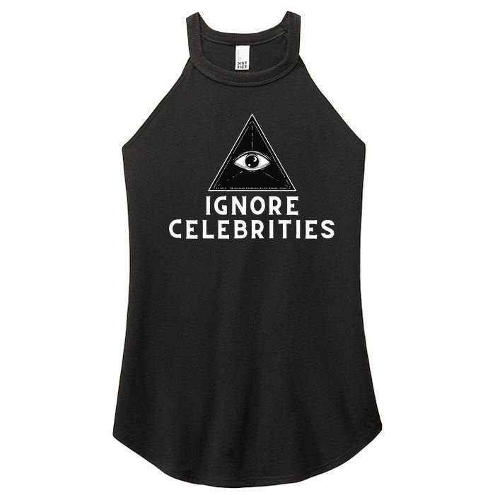 Train With Tish Ignore Celebrities Women's Perfect Tri Rocker Tank