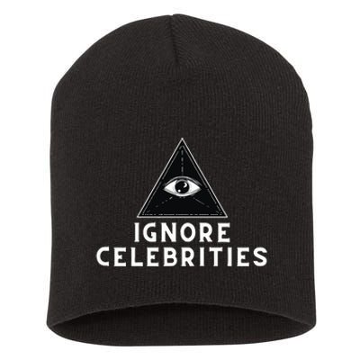 Train With Tish Ignore Celebrities Short Acrylic Beanie