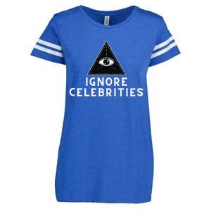 Train With Tish Ignore Celebrities Enza Ladies Jersey Football T-Shirt