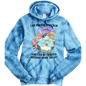 Trusted With Treats Tie Dye Hoodie