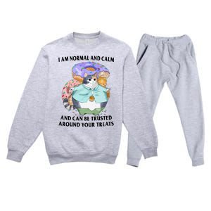 Trusted With Treats Premium Crewneck Sweatsuit Set