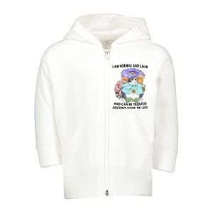 Trusted With Treats Toddler Zip Fleece Hoodie