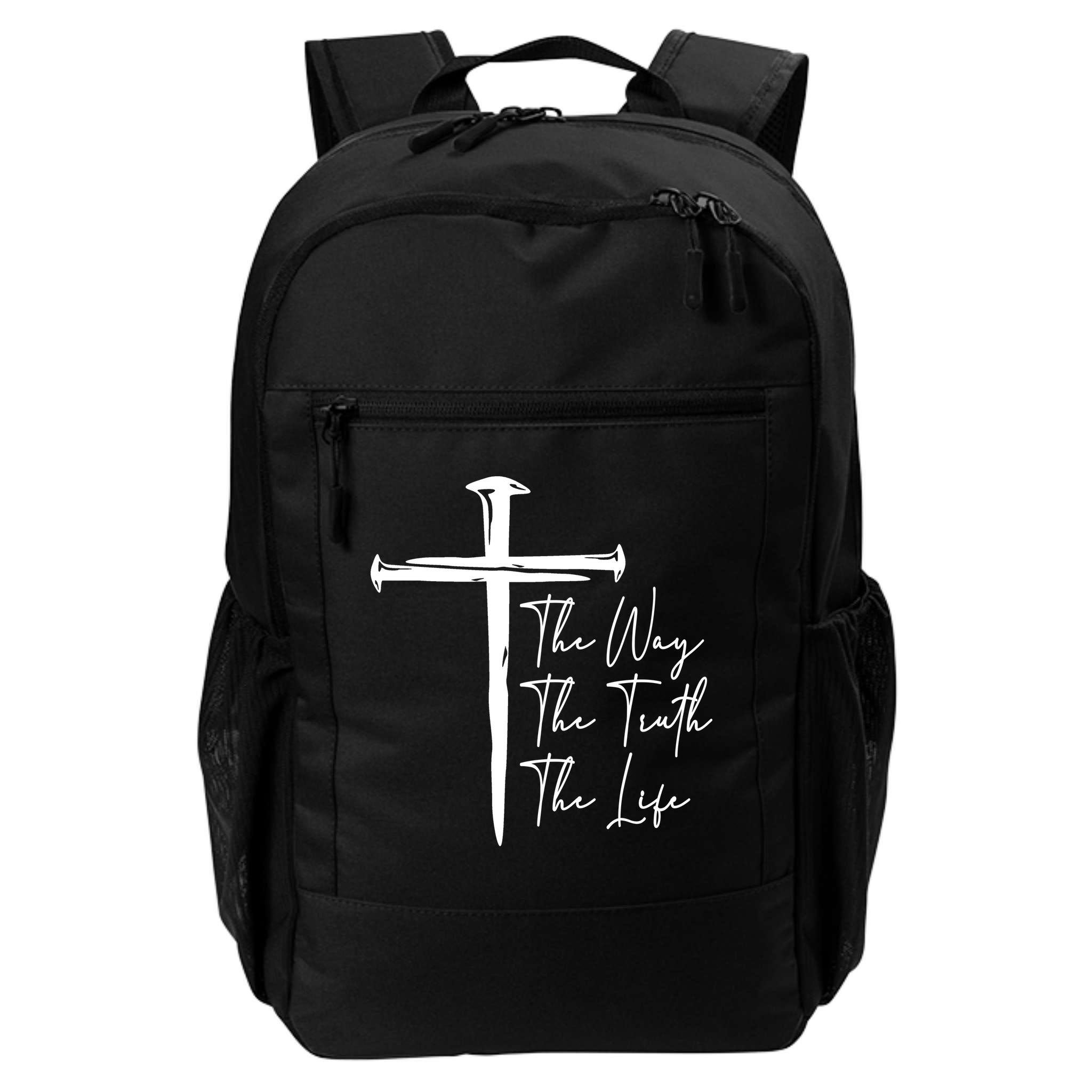 The Way The Truth The Life Backpack