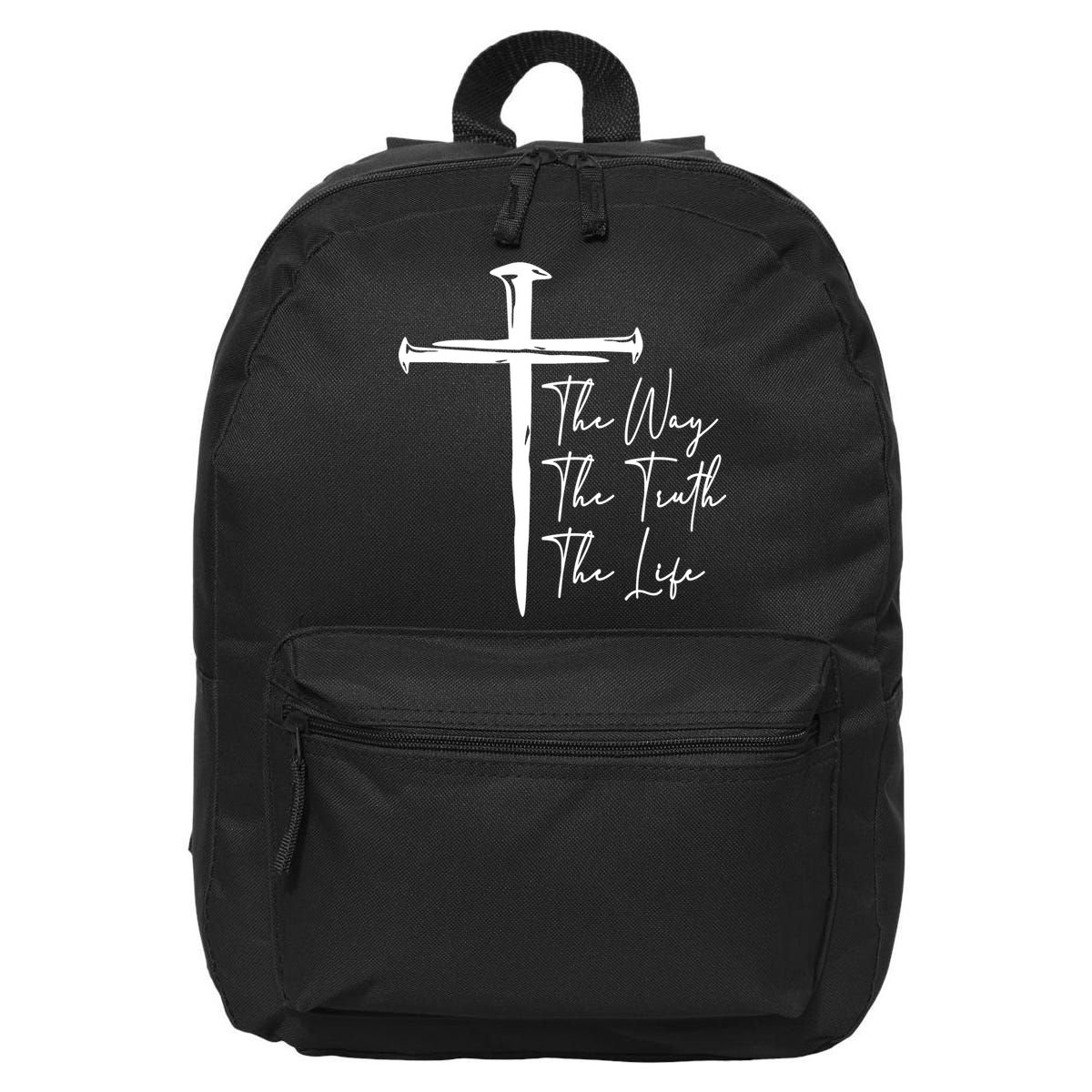 The Way The Truth The Life 16 in Basic Backpack