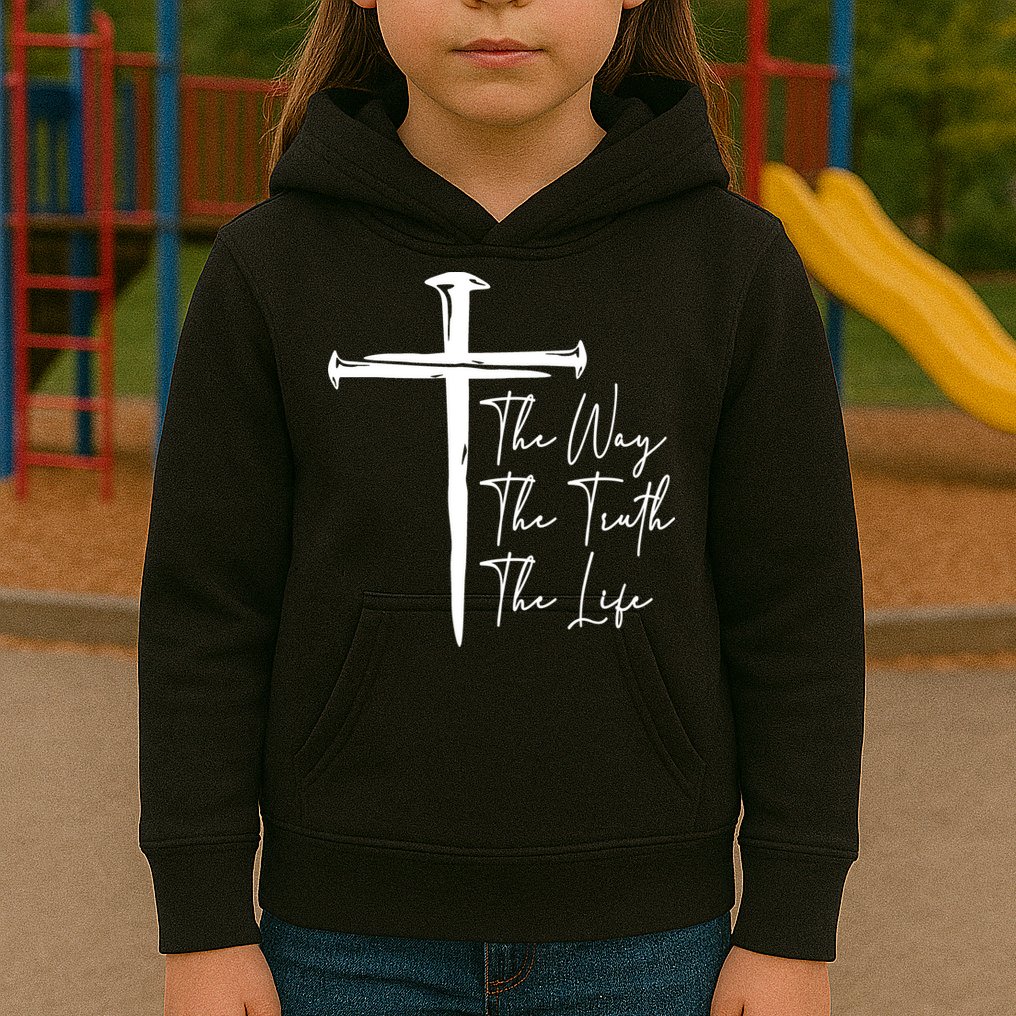 The Way The Truth The Life Kids Hoodie
