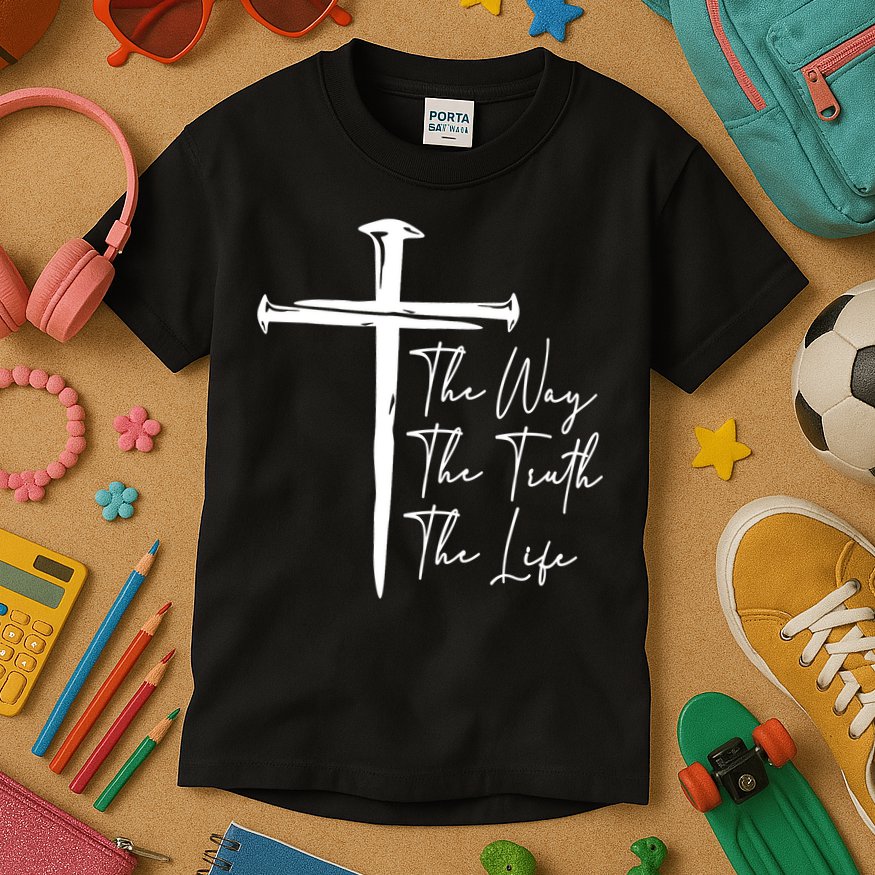 The Way The Truth The Life Kids T-Shirt