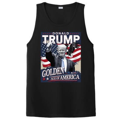 Trump Wins The Election Celebrating Golden Age Of America PosiCharge Competitor Tank