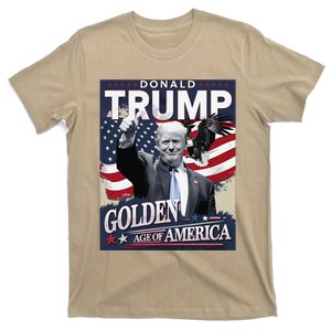 Trump Wins The Election Celebrating Golden Age Of America T-Shirt