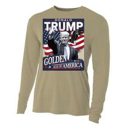 Trump Wins The Election Celebrating Golden Age Of America Cooling Performance Long Sleeve Crew