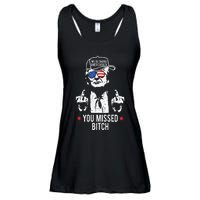 Trump WeRe Taking America Back You Missed Bitch Tank Top Ladies Essential Flowy Tank