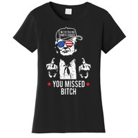 Trump WeRe Taking America Back You Missed Bitch Tank Top Women's T-Shirt