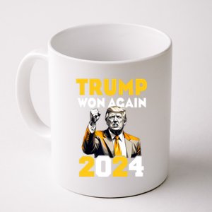 Trump Won Trending Political Pennsylvania Trump 2024 Coffee Mug