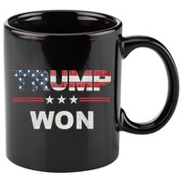 Trump Won 11oz C Handle Ceramic Mug