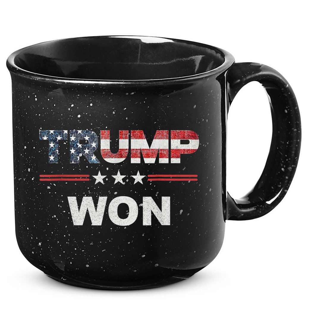 Trump Won 15oz Campfire Ceramic Mug
