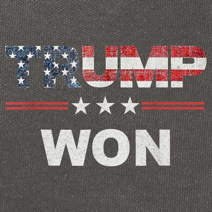 Trump Won Cotton Canvas Backpack