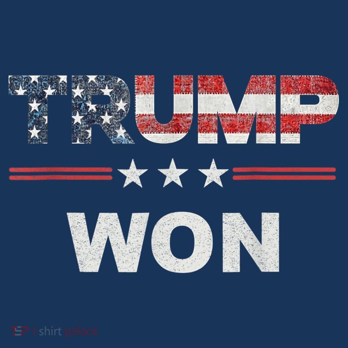 Trump Won Women's V-Neck T-Shirt