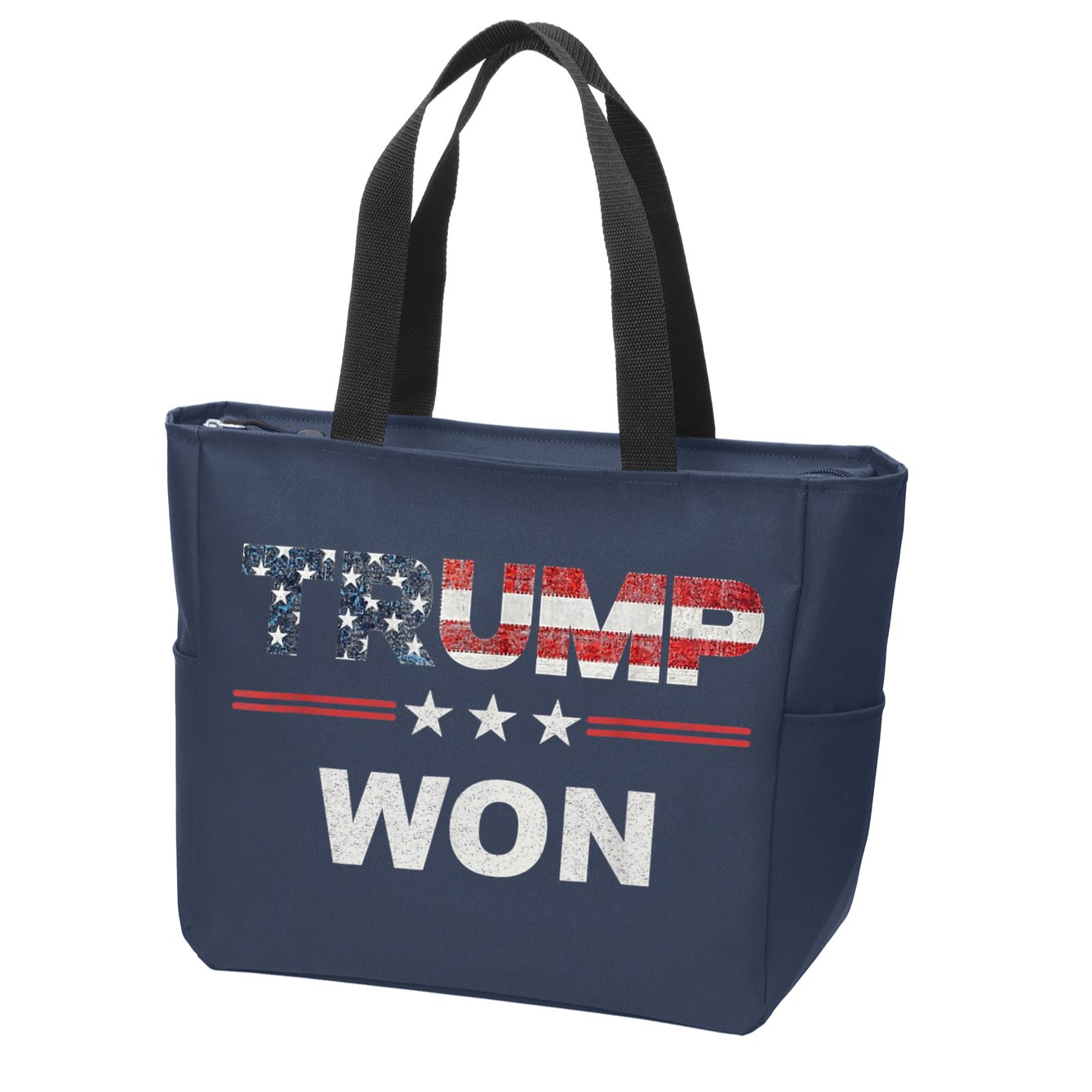 Trump Won Zip Tote Bag