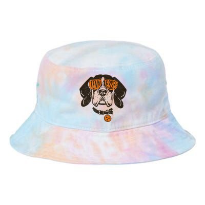 Tennessee Women Tn Dog State Flag Tn Lover Outfit Tie Dye Newport Bucket Hat