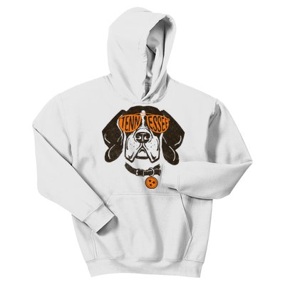 Tennessee Women Tn Dog State Flag Tn Lover Outfit Kids Hoodie