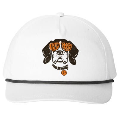 Tennessee Women Tn Dog State Flag Tn Lover Outfit Snapback Five-Panel Rope Hat