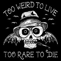 Too Weird To Live Too Rare To Die 16 in Basic Backpack