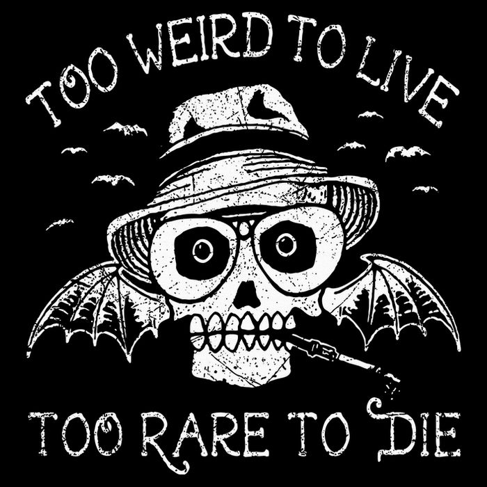 Too Weird To Live Too Rare To Die 16 in Basic Backpack